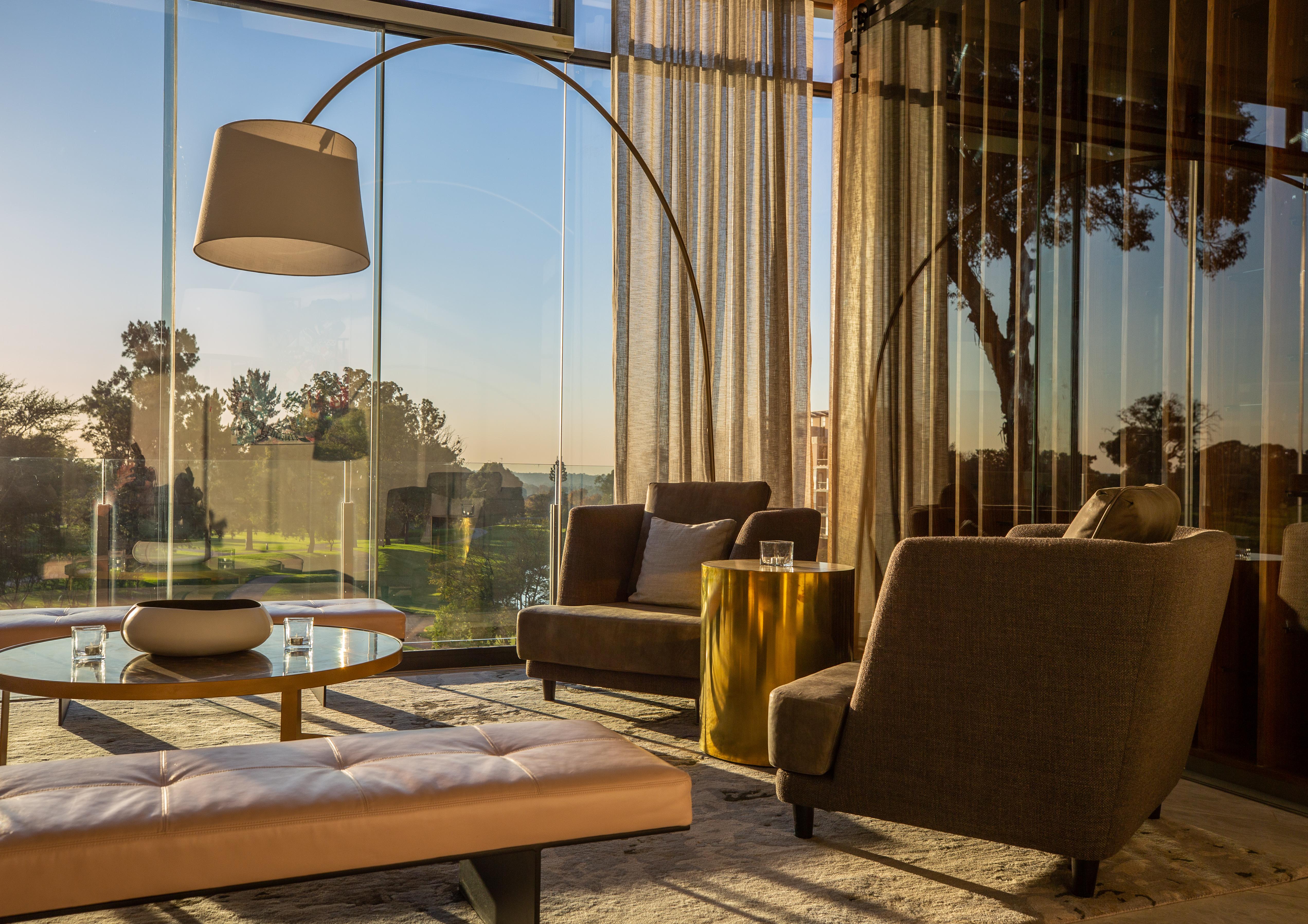 The Houghton Hotel, Spa, Wellness & Golf Johannesburg Eksteriør billede The Living Room