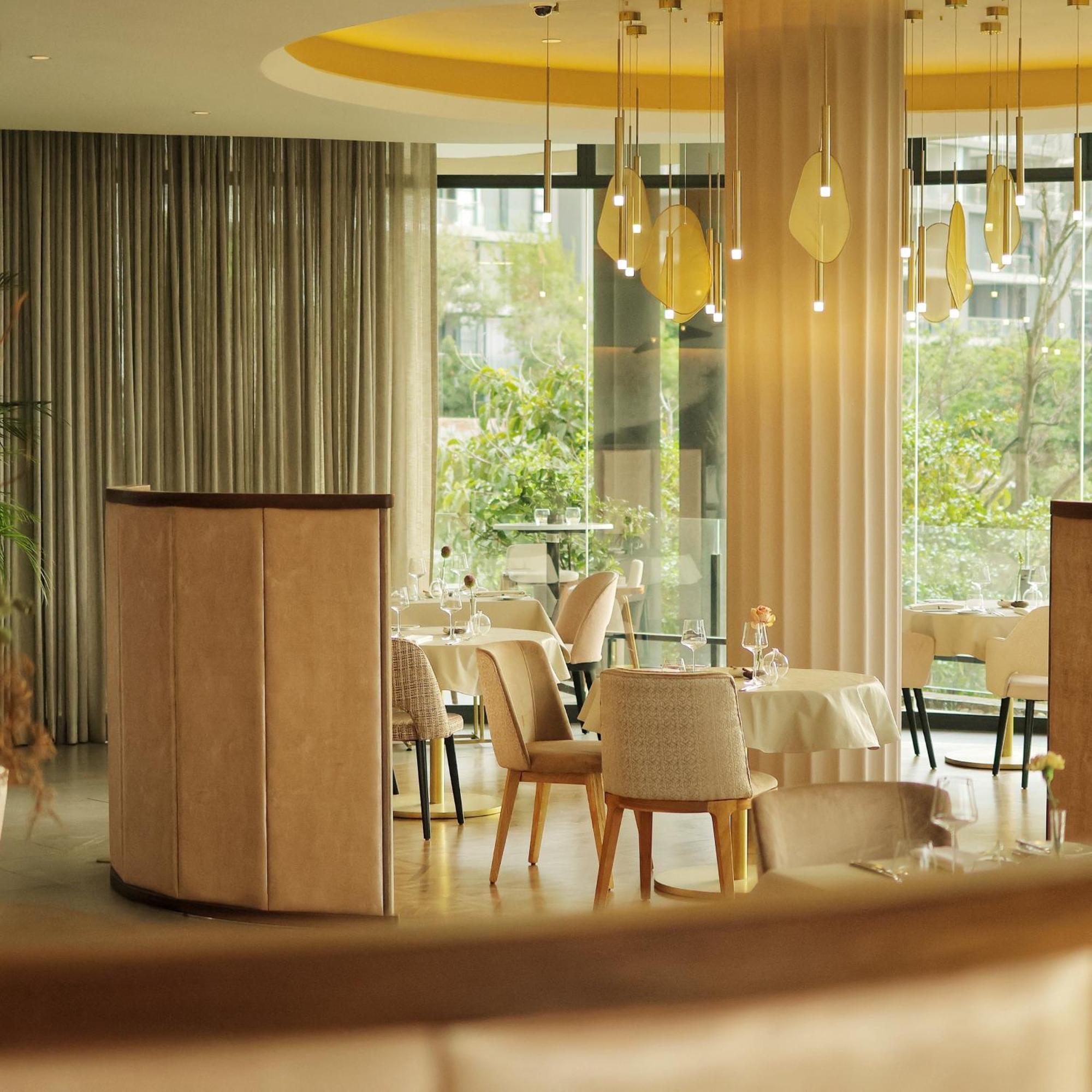 The Houghton Hotel, Spa, Wellness & Golf Johannesburg Eksteriør billede Restaurant